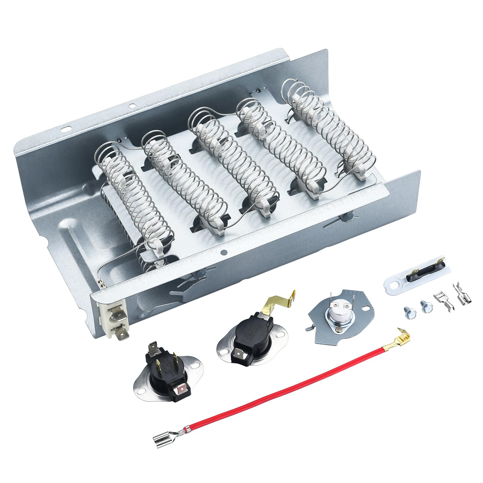 a　08–6P Amazon.com: 279838 Dryer Heating Element Kit, Fits Whirlpool